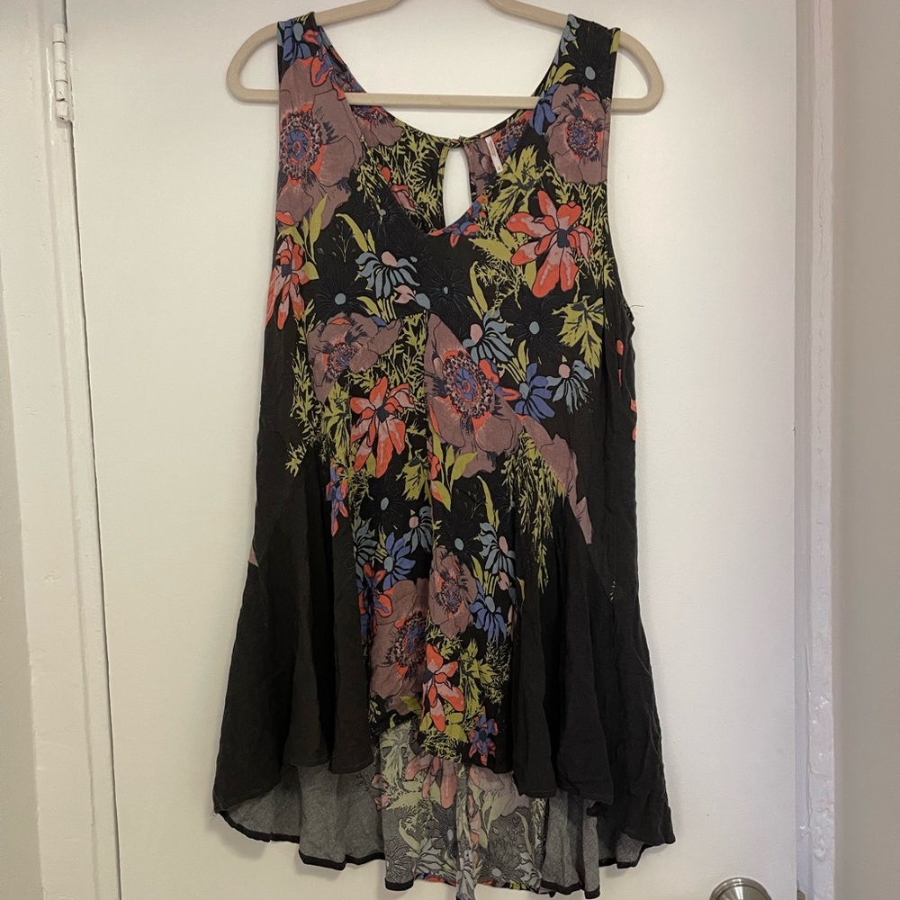 Free People Floral Top
